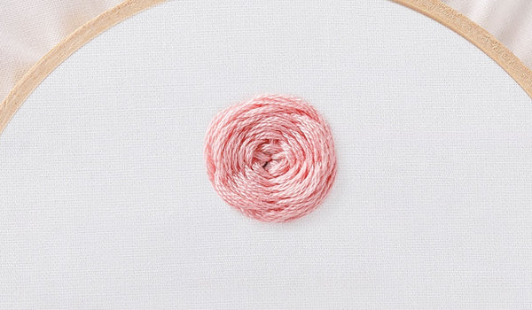 Embroidery 101:  How to Embroider a Wagon Wheel Stitch