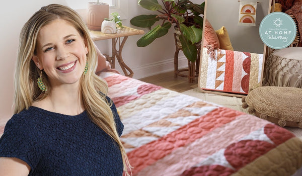 Make a "Summer Sky" quilt with Misty Doan on At Home With Misty