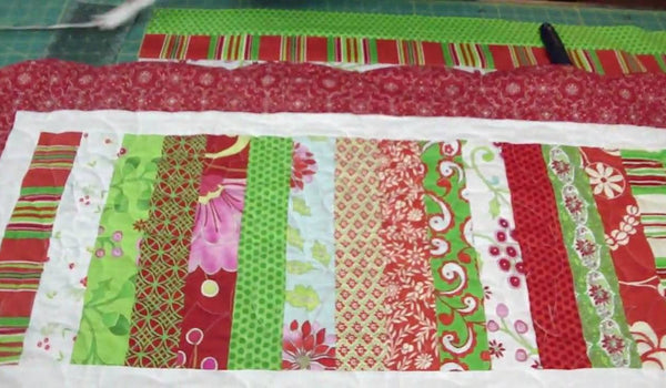 Two Table Topper projects from the Snow Flower Design Roll Part 1 / 2