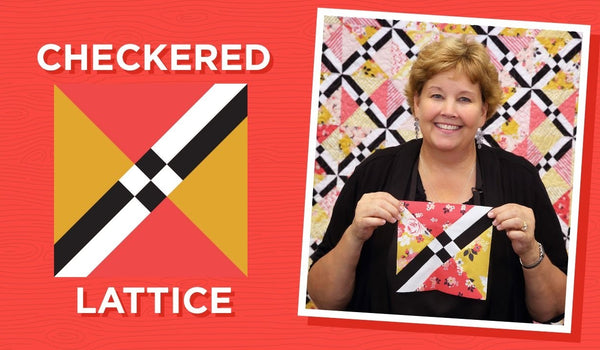 Checkered Lattice Quilt