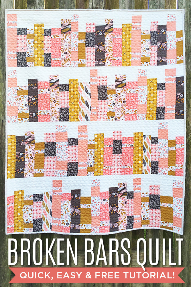 Tutorial Reboot: Broken Bars Quilt Featuring Guest Blogger Cristina Tepsick