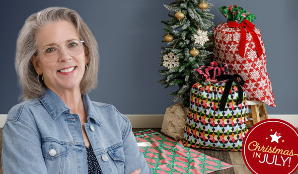 Pillowcase Gift Bags with Cherry Hill