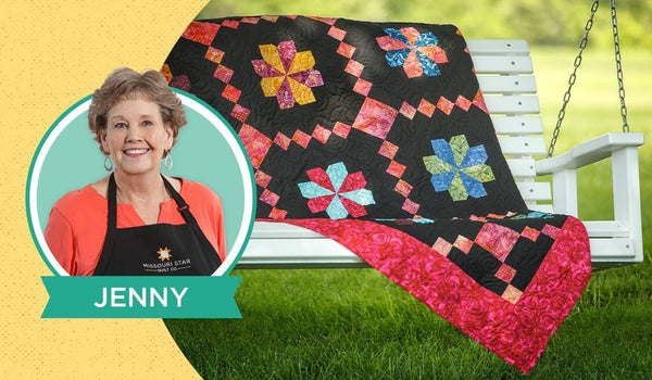 Make a "Flower Chain" Quilt with Jenny Doan of Missouri Star