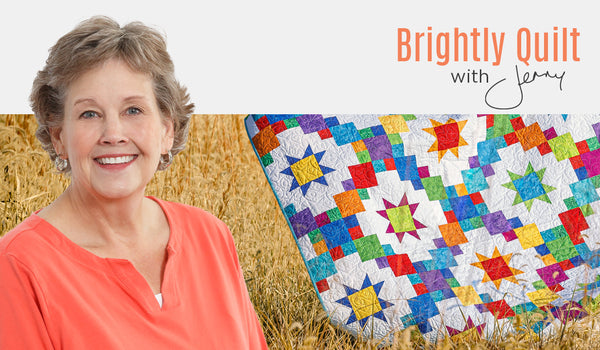 Make the "Brightly" Quilt with Jenny Doan of Missouri Star