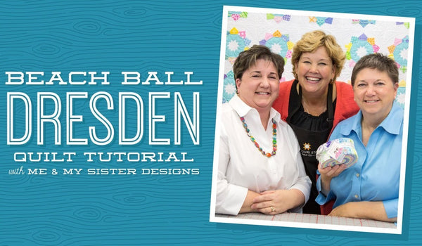 Make a Beach Ball Dresden with Jenny and Me & My Sister