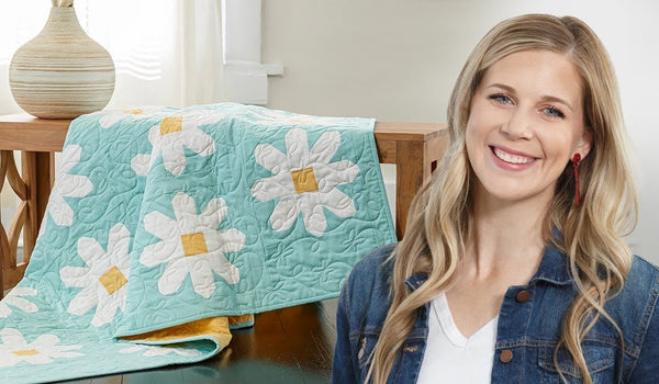 How to Make the Fresh As A Daisy Quilt - Free Quilt Tutorial with Misty Doan