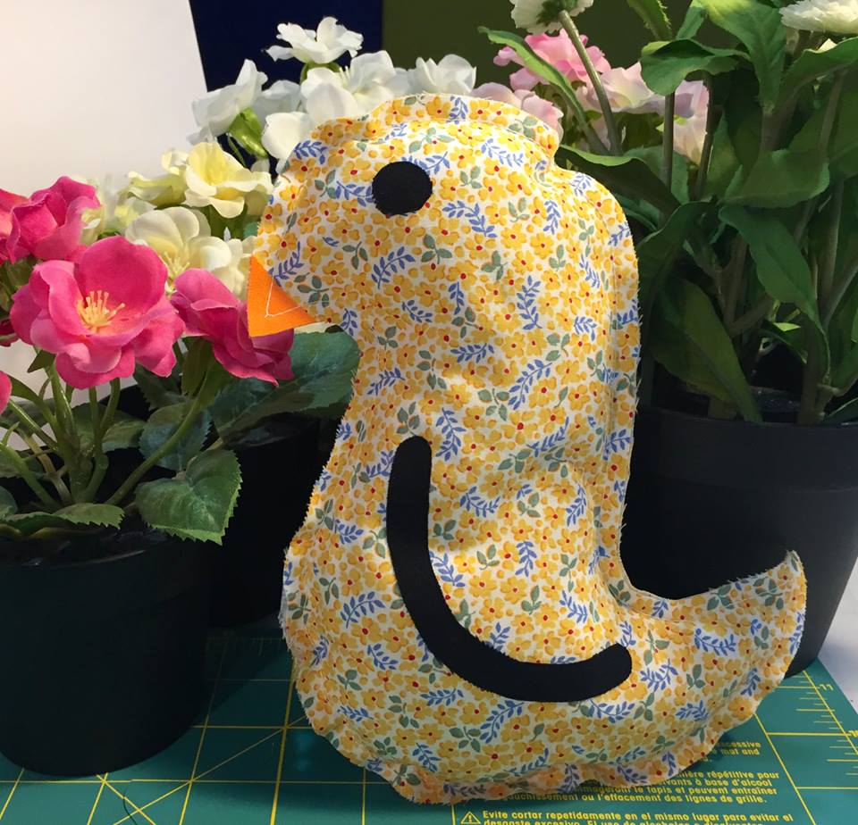 DIY Flat Doll: Chuck the Chicken-Duck