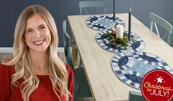 Double Wedding Ring Runner