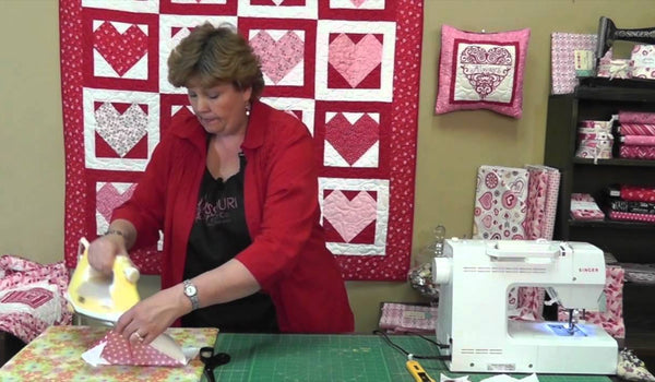 Quilted Valentine's Hearts Tutorial