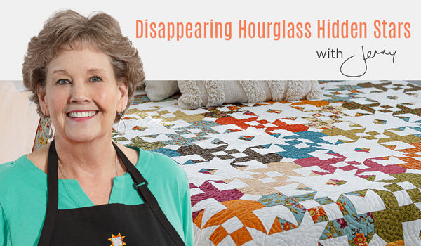 Make a Disappearing Hourglass Hidden Stars Quilt with Missouri Star