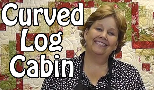 Curved Log Cabin Quilt