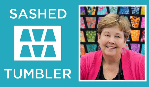 Sashed Tumbler Quilt