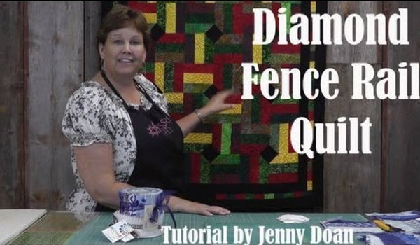 Diamond Fence Rail Quilt