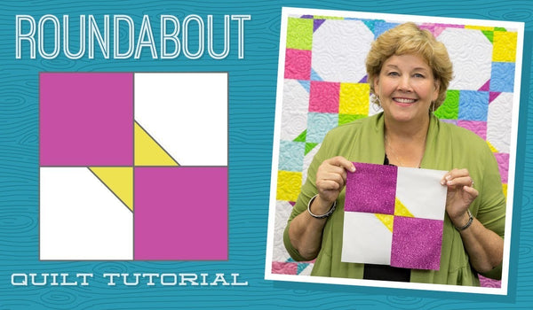 Make a Roundabout Quilt with Jenny!