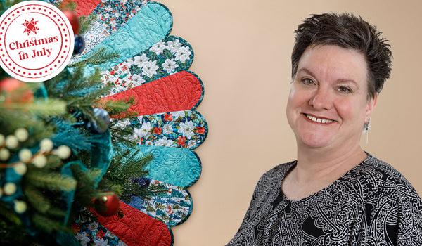 Make a Dresden Christmas Tree Skirt with Courtenay Hughes