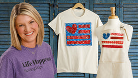 Patriotic Appliqué Apron with Tami Jones