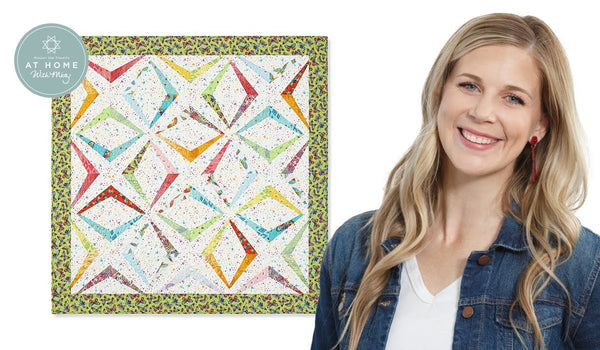 Make a "Horizon" Quilt with Misty Doan on At Home with Misty (Video Tutorial)