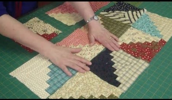 Small Log Cabin Quilt