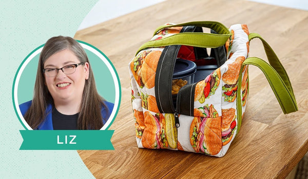 Make a June Tailor Quilt-As-You-Go Insulated Lunchbox with Liz of Missouri Star (Video Tutorial)