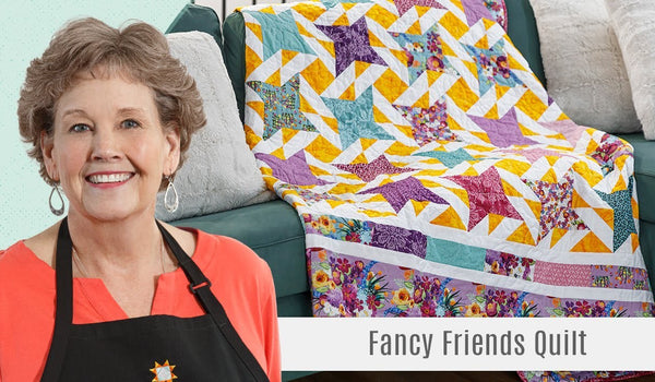 How to Make a Fancy Friends Quilt - Free Quilting Tutorial