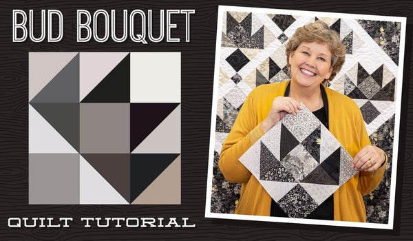 Make a "Bud Bouquet" Quilt with Jenny