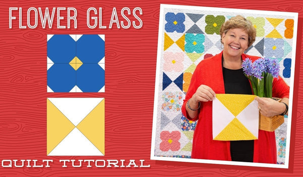 Make a Flower Glass Quilt with Jenny!