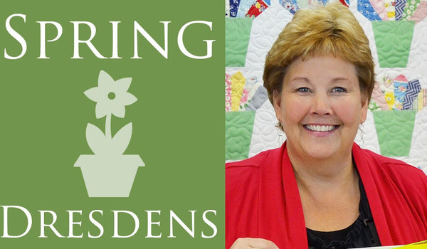 The Spring Dresdens Applique Quilt