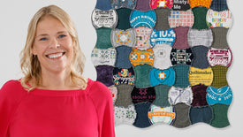 What If Series: Apple Core T-Shirt Quilt