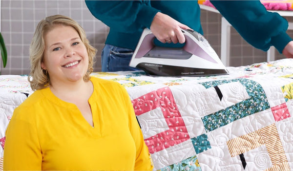 Quilting 101: Pressing vs. Ironing with Natalie from Missouri Star