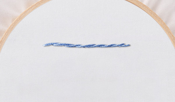 Embroidery 101: How to Embroider a Contour Stitch