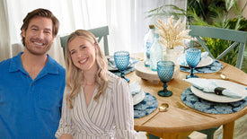 Drift Into Blue Table Setting