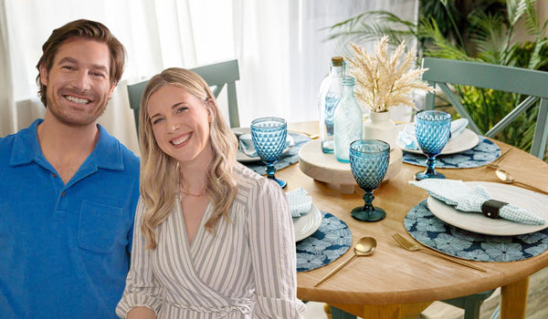 Drift Into Blue Table Setting