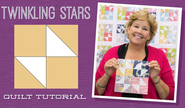 Make a Twinkling Stars Quilt with Jenny!