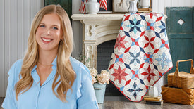 Stars of Liberty EPP Quilt