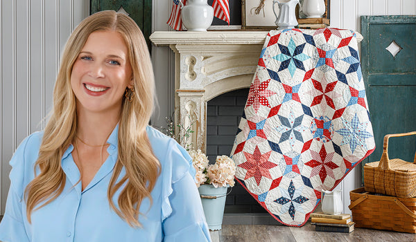 Stars of Liberty EPP Quilt