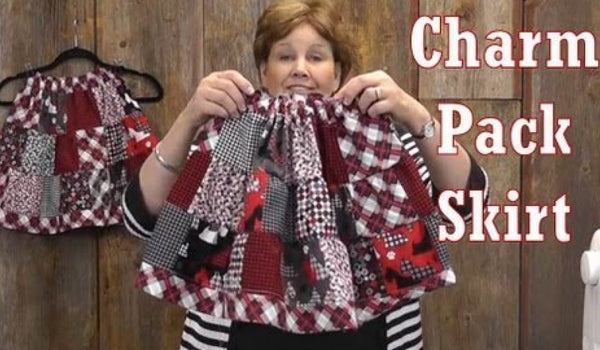 Adorable Charm Pack Skirt Tutorial