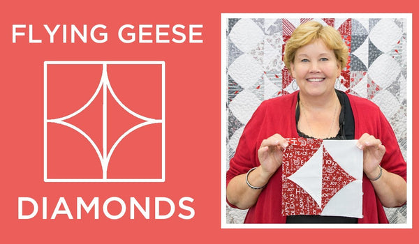 Flying Geese Diamonds Quilt
