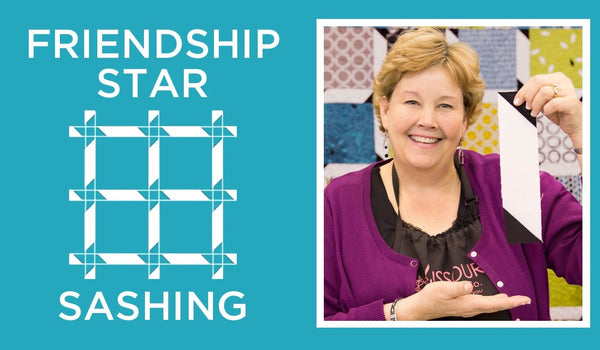 Friendship Star Sashing Quilt