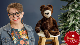 Raindrop Ragdoll Teddy Bear with Teresa Coates