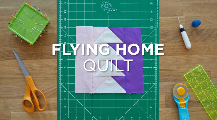 Quilt Snips Mini Tutorial: Flying Home