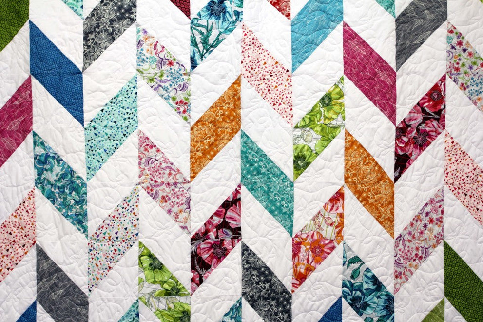 New Friday Tutorial: The Herringbone Quilt
