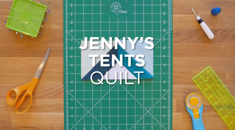Quilt Snips Mini Tutorial: Jenny's Tents