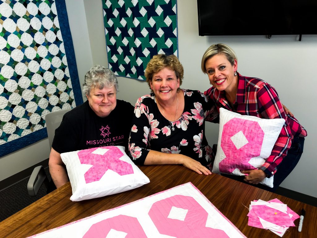 Breast Cancer Awareness Month - Quick and Easy Ribbon Block
