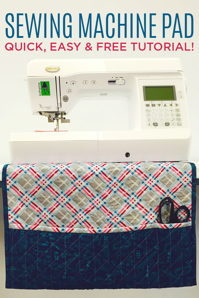 New Friday Tutorial: The Sewing Machine Pad