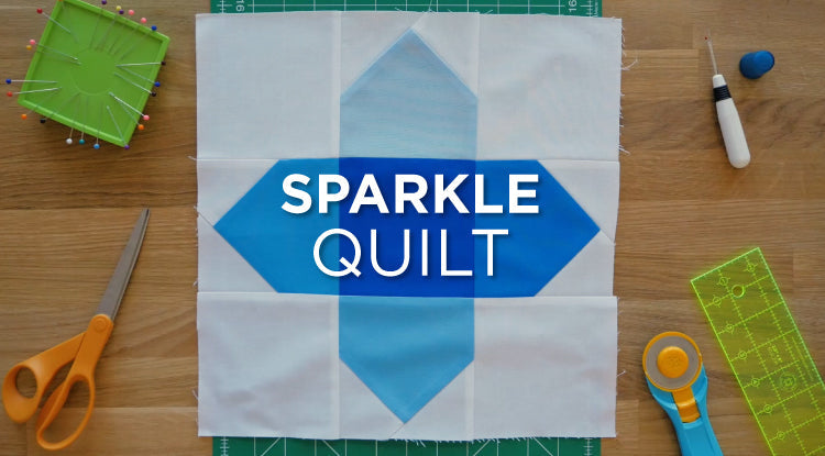 Quilt Snips Mini Tutorial: Sparkle Quilt