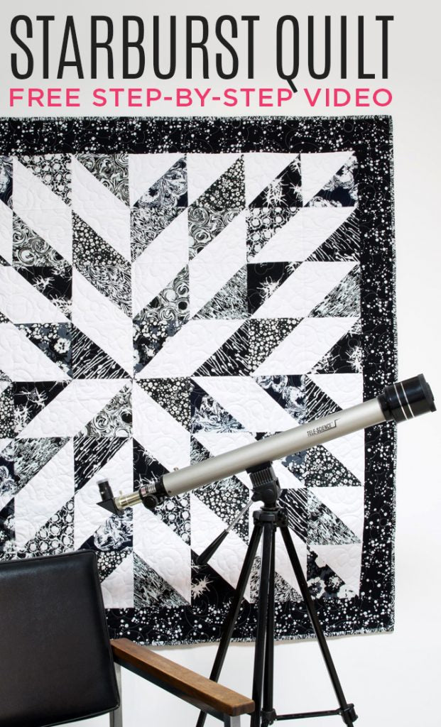 New Friday Tutorial: The Starburst Quilt