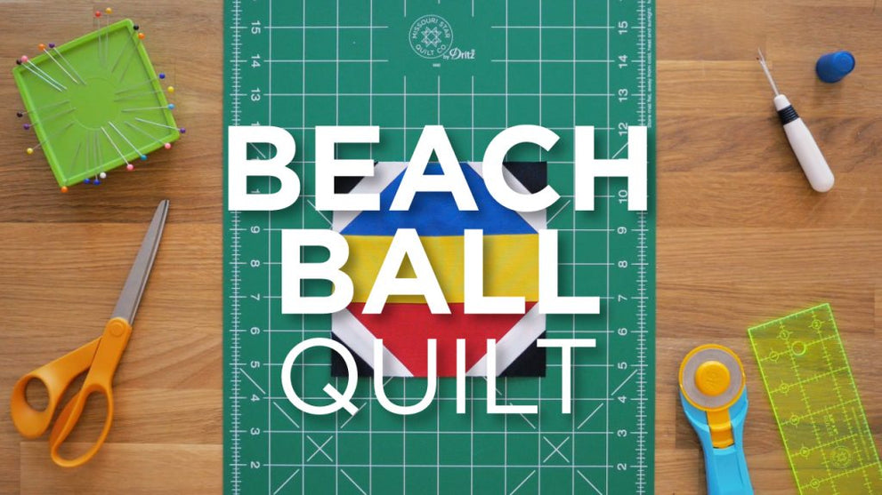 Quilt Snips Mini Tutorial - Beach Ball Block