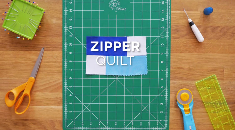 Quilt Snips Mini Tutorial - Zipper Quilt Block Tutorial