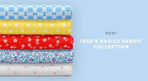 1930’s Basics Collection by Debbie Beaves for Robert Kaufman