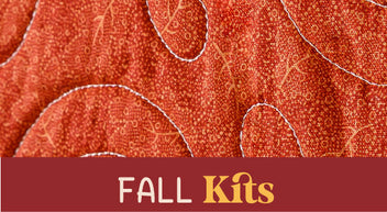 Fall Quilting Kits | Fall Embroidery Kits | Autumn Quilt Kits